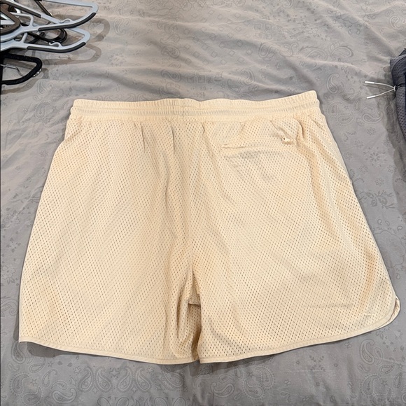Kith light yellow Mesh Athletic Shorts - Picture 3 of 3